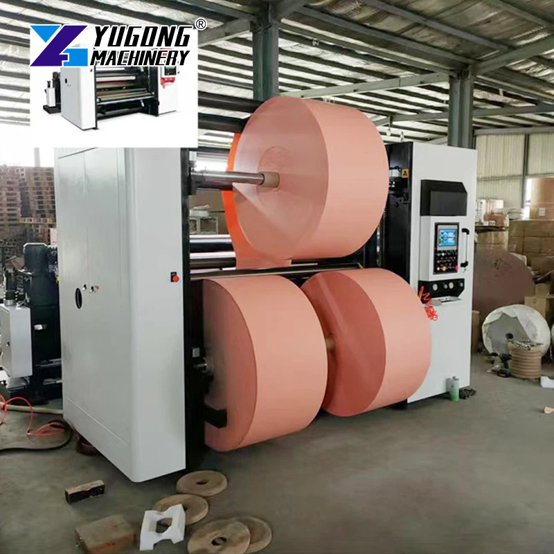 New Arrival high speed Automatic Paper Roll slitting machine/BOPP Aluminum Foil Film Slitter Rewinder machine