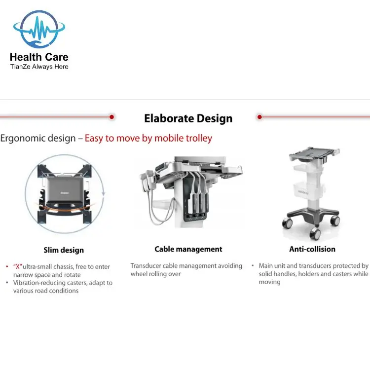 Mindray Vetus E7 Veterinary Ultrasound Scanner Color Doppler High Resolution FHI Elastography Image Ecograph Ultrasound