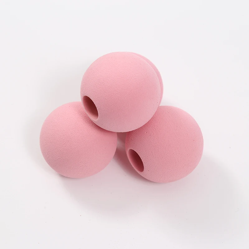 50mm Diameter Pink EVA Massage Balls Electric Massage Gun Foam Ball
