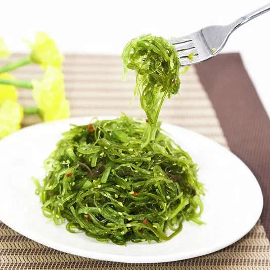 Суши topping hiyashi салаты из морских водорослей Японская еда суши