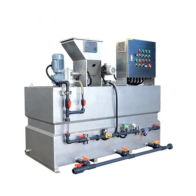 High efficiency Automatic Chemical Dosing Device System Automatic PAM PAC Polymer preparation device system