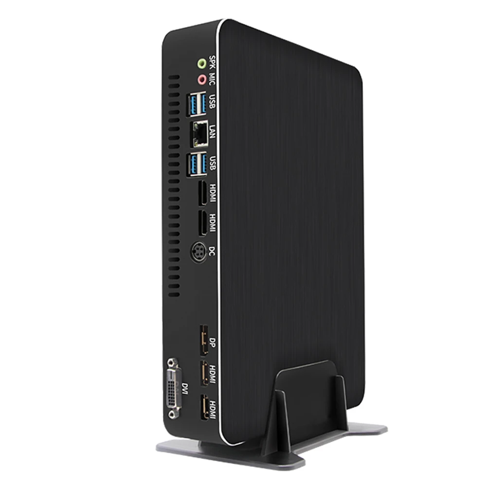 Игровой настольный пк Core i9-9900 GTX1050TI 4 Гб GTX1650 4G 2 * DDR4 Mini PC M.2 PCIE 4K HD-MI2.0 DP WiFi