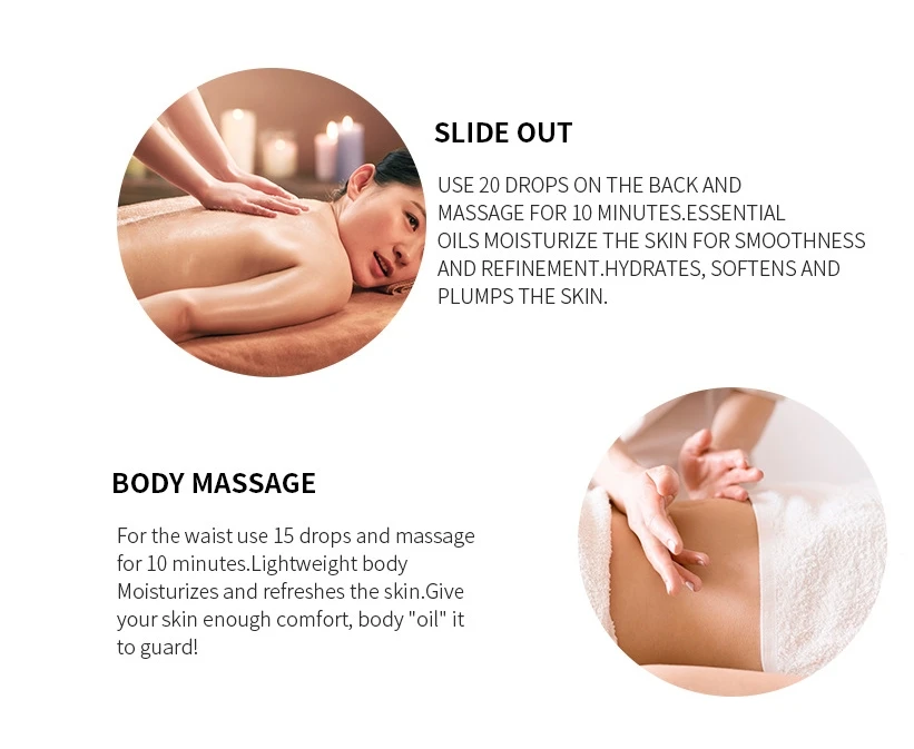 Full English Massage Essential Oil Massage SPA Body  Oil Rose Plant Essential Oil Wholesale