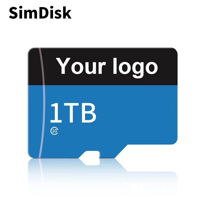 SimDisk Factory Direct Micro TF SD Card 8 GB 16GB 32GB 64GB  128GB 256GB 512GB Class10 UHS 3 High capacity Memory Card 1TB