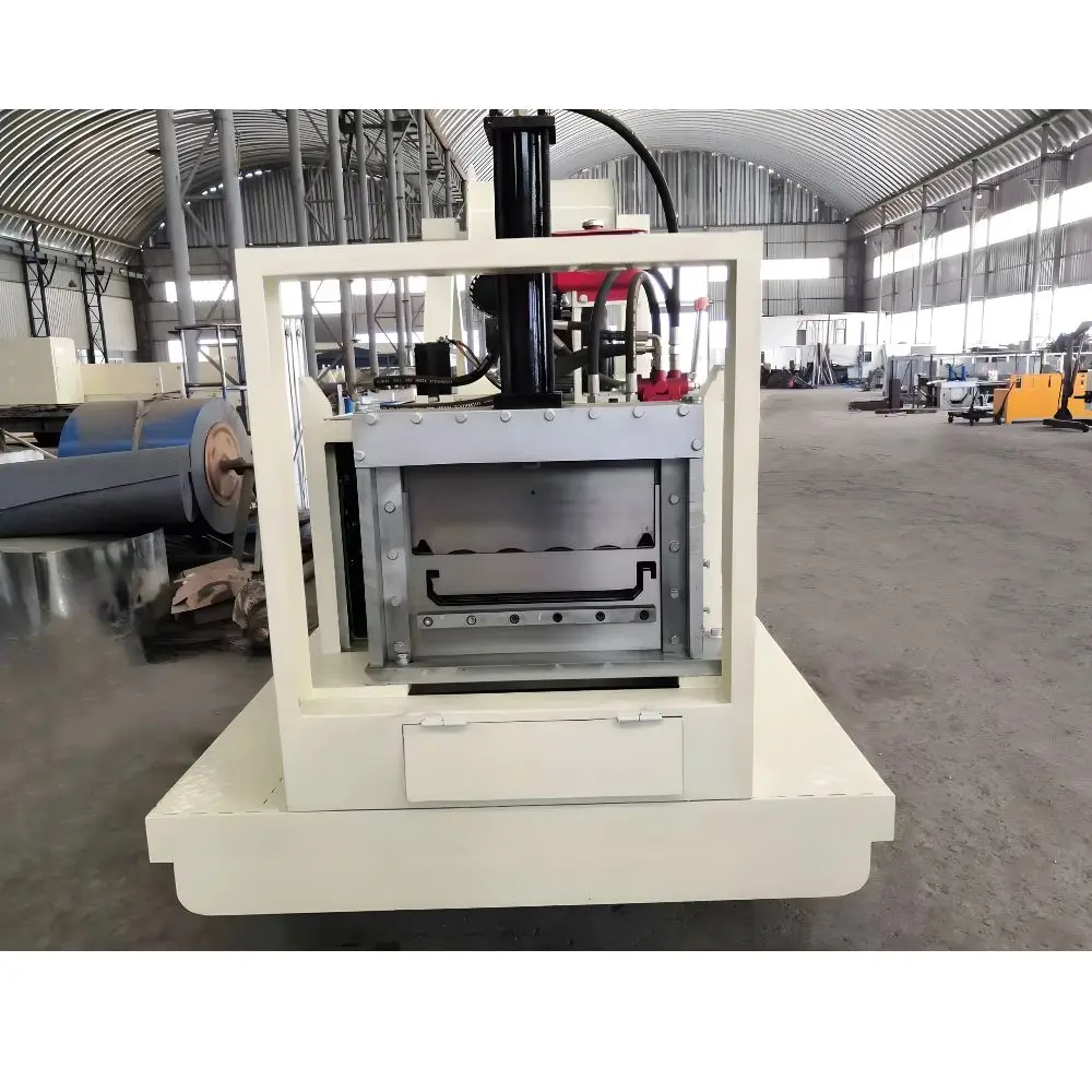 New Mexico Portable SSR KR18 KR24 Standing Seam Bemo Standing Roof Sheet Roll Forming Machine with Wheel Trailer