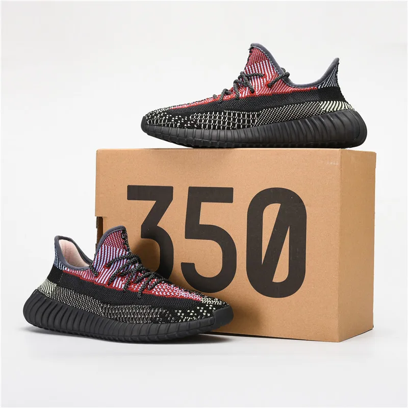 Wholesale original yezzy fitness walking High Quality yeezy 350 v2 canvas trendy shoes shoe for men