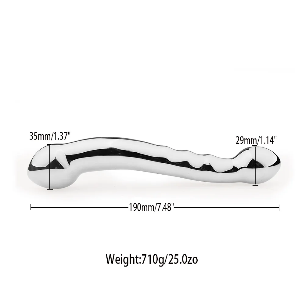 Stainless Men Prostate Massager Metal Anal Plug Dildo Adult Sex Toys For Men Woman Butt Plug%