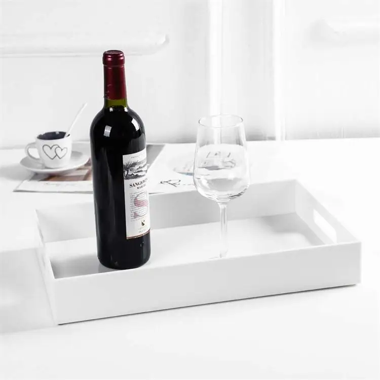 Customize acrylic material wine glass holder tray