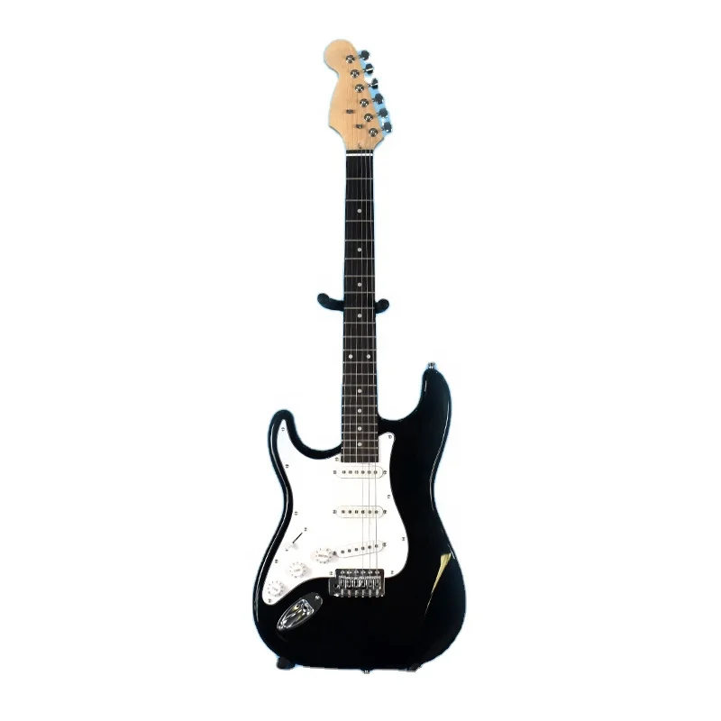 ZLG 6 string guitar left hand China Supplier Cheap Price Unisex white Color wholesale Electric Guitar