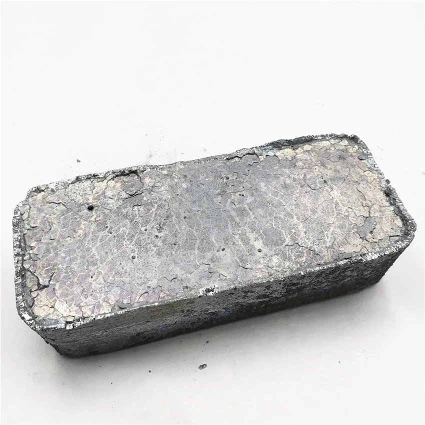 New Arrival Best Selling Silver Black Ingot Purity 99.99% tellurium ingot