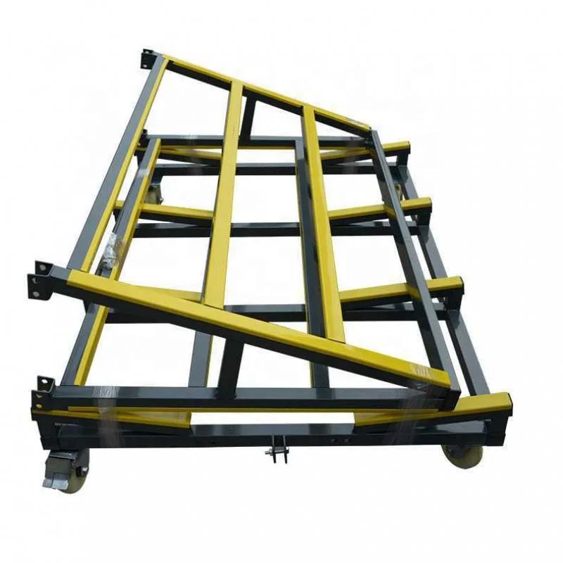 L2000MM A frame foldable cheap folding warehouse glass transportation rack