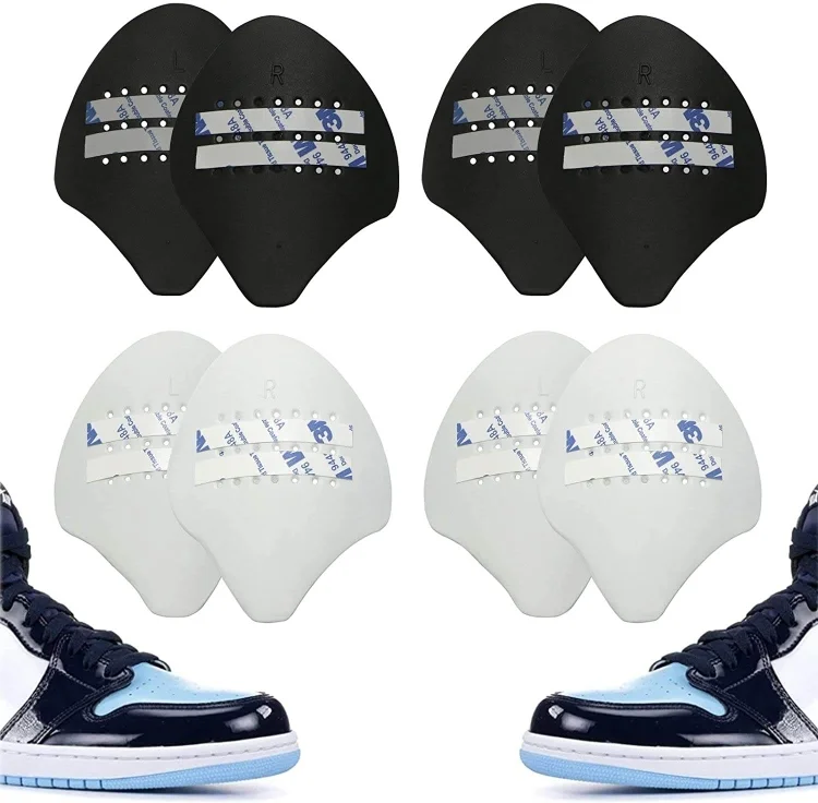 Comfortable Plastic Shoe shields White Color EVA Foam Crease Protectors For Sneakers