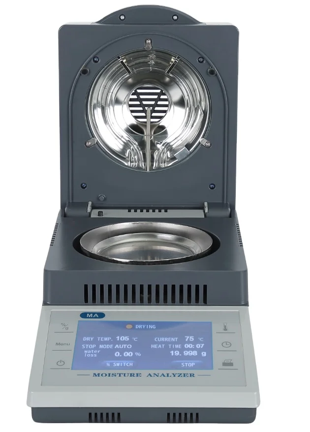 auto grain halogen moisture analyzer grain moisture analyzer coffee moisture analyzer digital