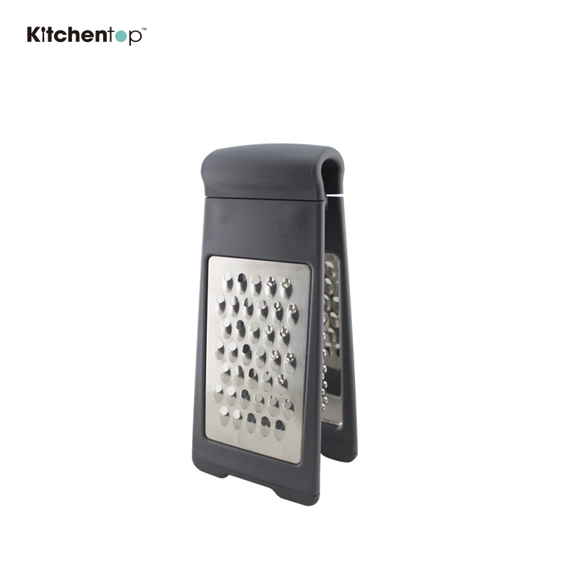 
hot sell Home gadgets multi functional cheese grater two-sides blade stainless steel vegetable grater 