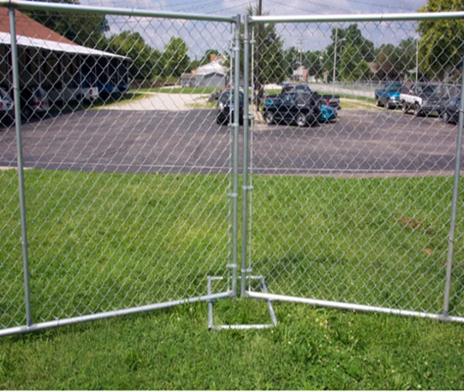 galvanized link chain diamond wire net fence