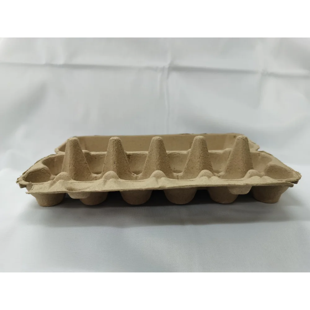 Hot Sale High Quality Recycled 6/ 10 /12/ 15/ 30 cells Paper Pulp egg carton bulk wholesale