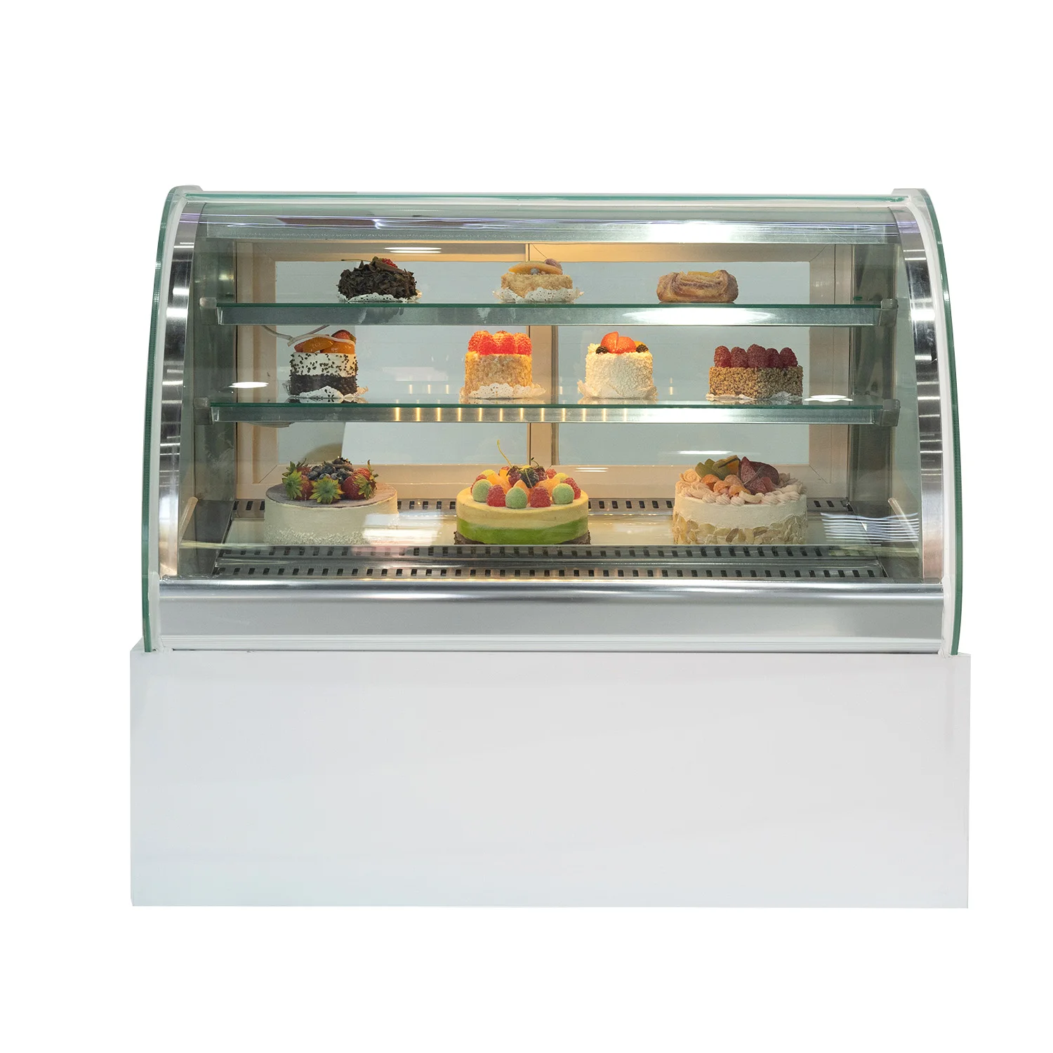 Factory Direct Sale 900mm Mini Cake Display refrigerator fruit frezzer Dessert Store Cake Storage Cabinet