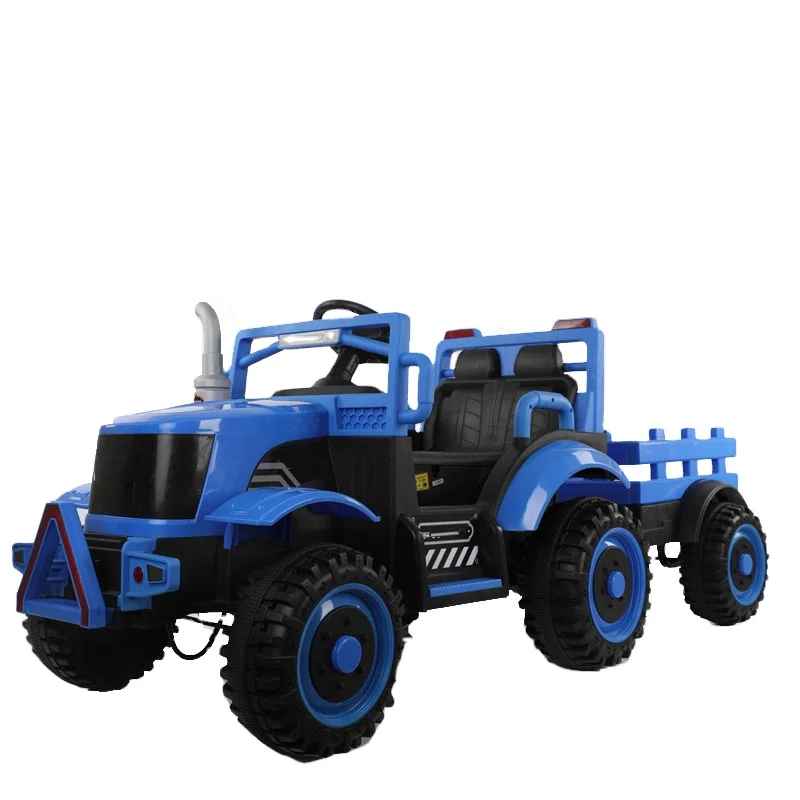 China factory wholesale good quality kids pedal tractors ride on car electric tractor for kids ride with bucket for children
