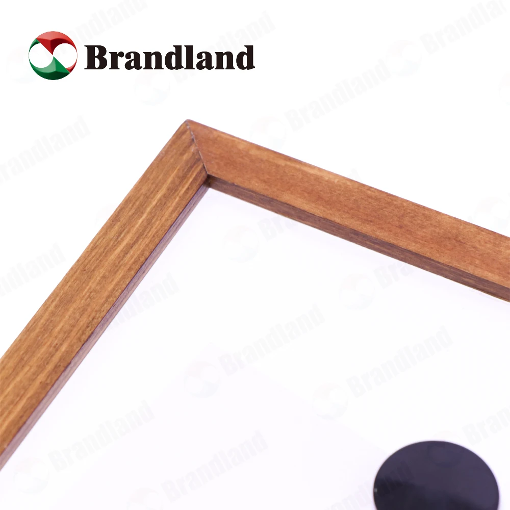 Wholesale OEM accepted Paper wrapped MDF frame double sided magnetic white board and chalkboard