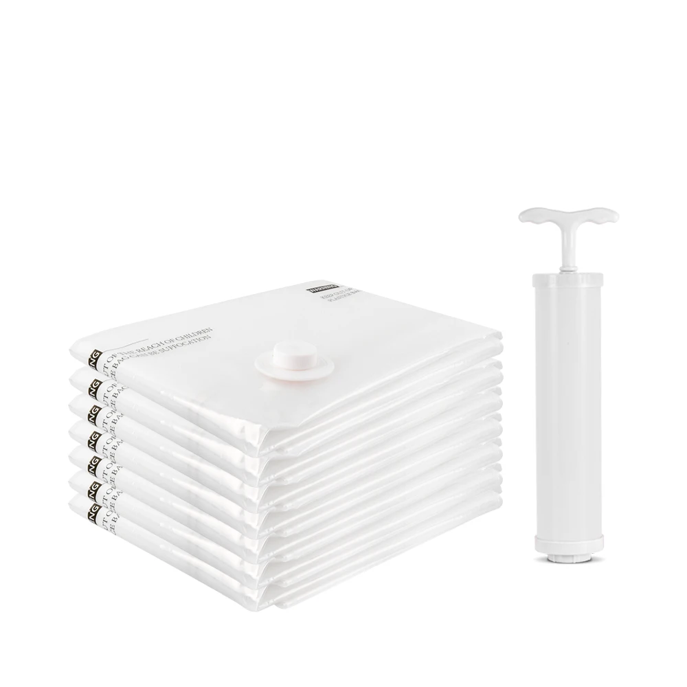 Space Saver Anti Mildew Vacuum Seal Cloths Storage Bag Vacuum Storage Bags Sealed For Clothes Storage With Electric Air Pump