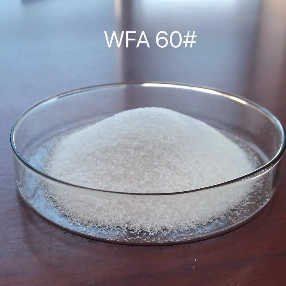 White aluminum oxide 60# for sand blasting