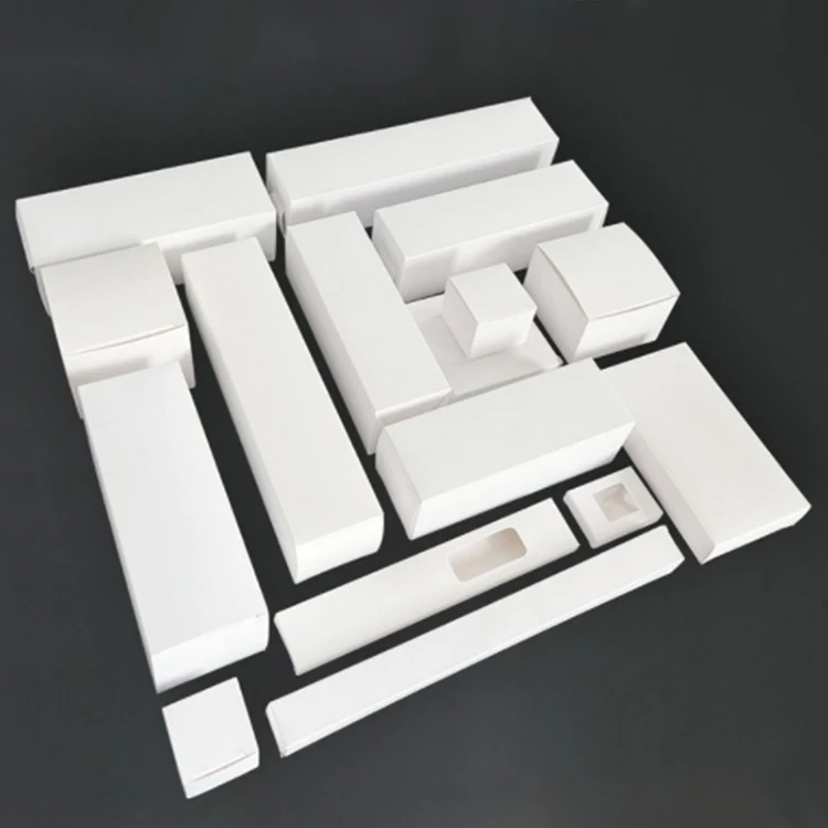 Factory Wholesale Customization Shipping Eco Packaging Gift Mailer Boxes 300g White Card Paper Box