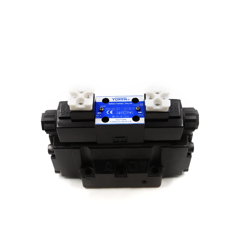 YuKen DSHG-04 06 10 swagelok needle walvoil hydraulic pneumatic oil control 3 way solenoid  directional valves