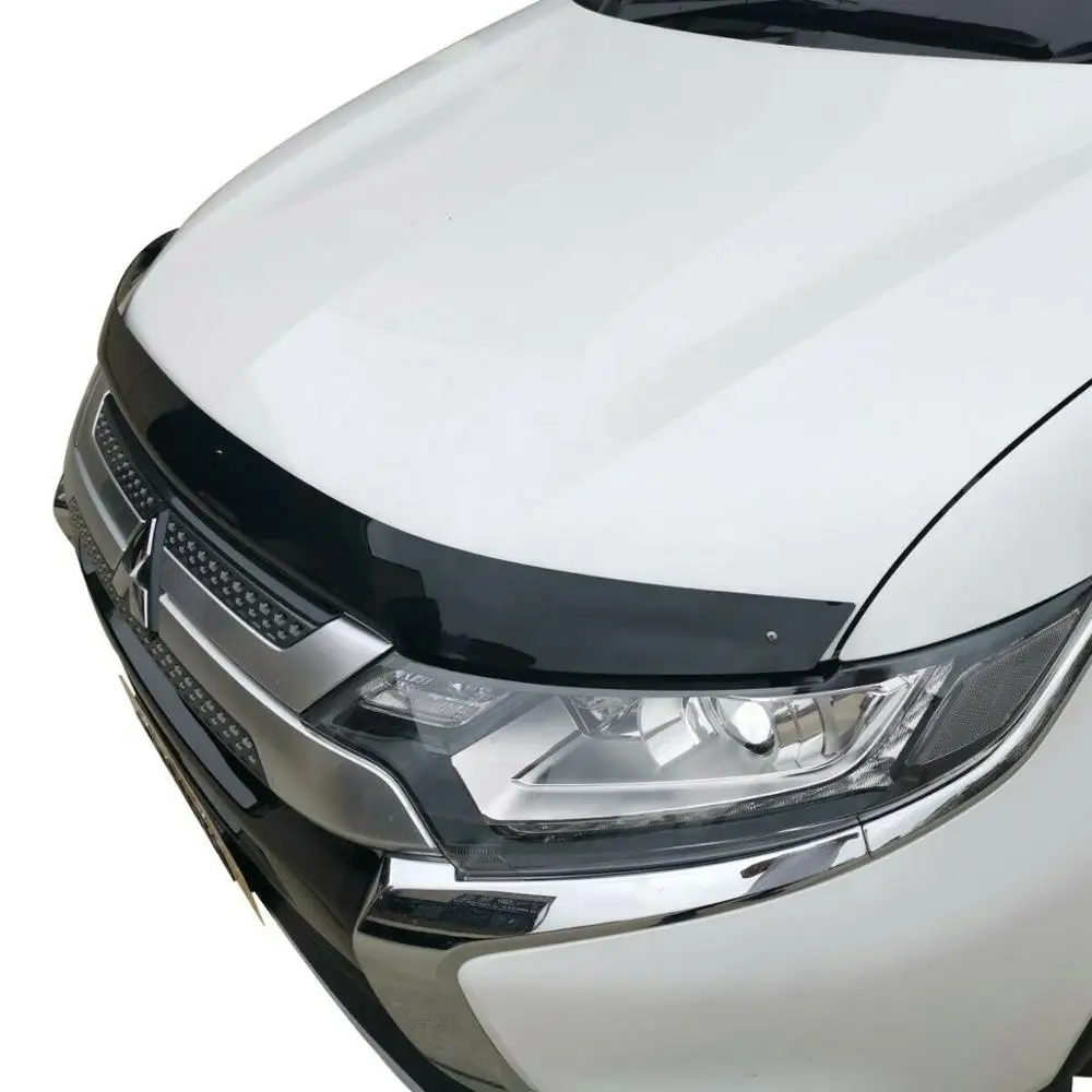 Bonnet Protector Hood Guard for Mitsubishi Outlander ZJ ZK ZL 12-19 Black