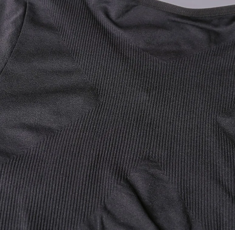 OEM Men Body Shaper Tshirt Slimming Compression Fit Underwe