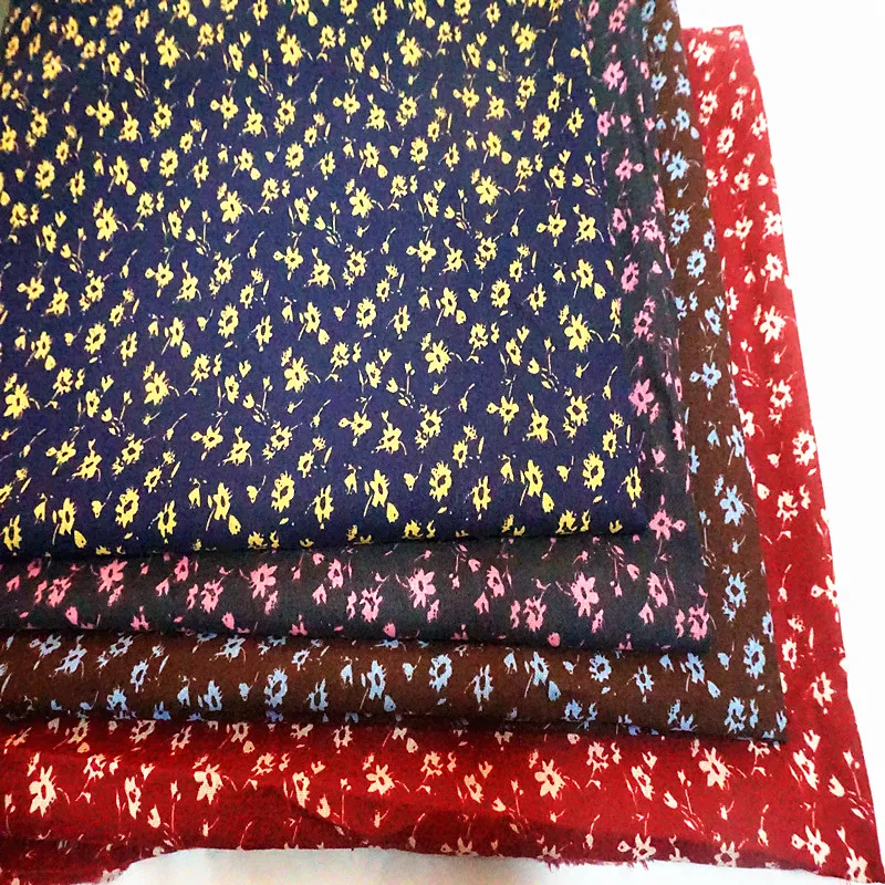 Guang zhou suppliers flax linen 95%cotton5%linen thick stone washed fabric for shirts