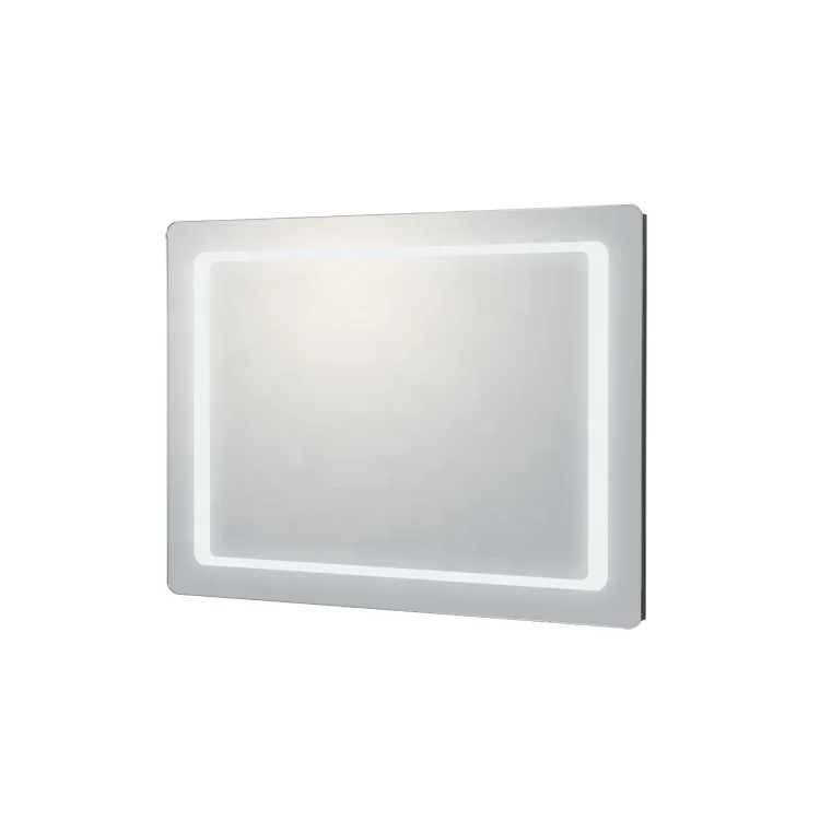 High Quality Wall Mounted LED Illuminate Bathroom Mirror With Touch Sensor