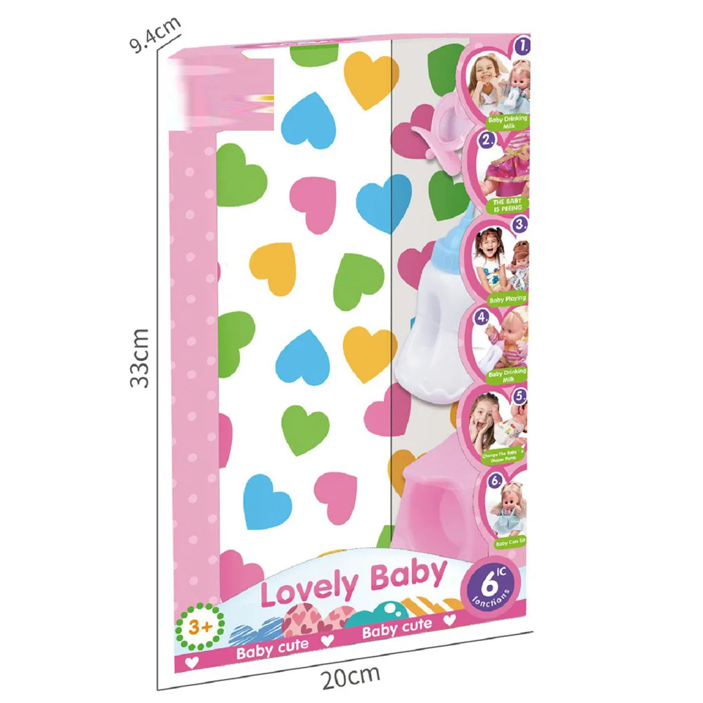 2022 Beautiful Custom Girls Dolls Toy 6 Sounds Pvc Cute Girl Plastics 14Inch Toys Doll