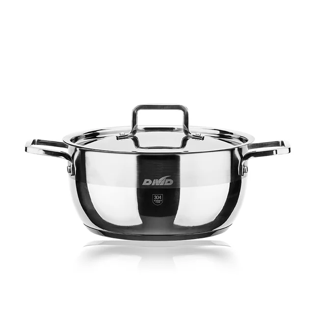 Cheap Casserole Stainless Steel Cookware Stock Pots kitchen electric cooking pot non stick soup and stock pots
