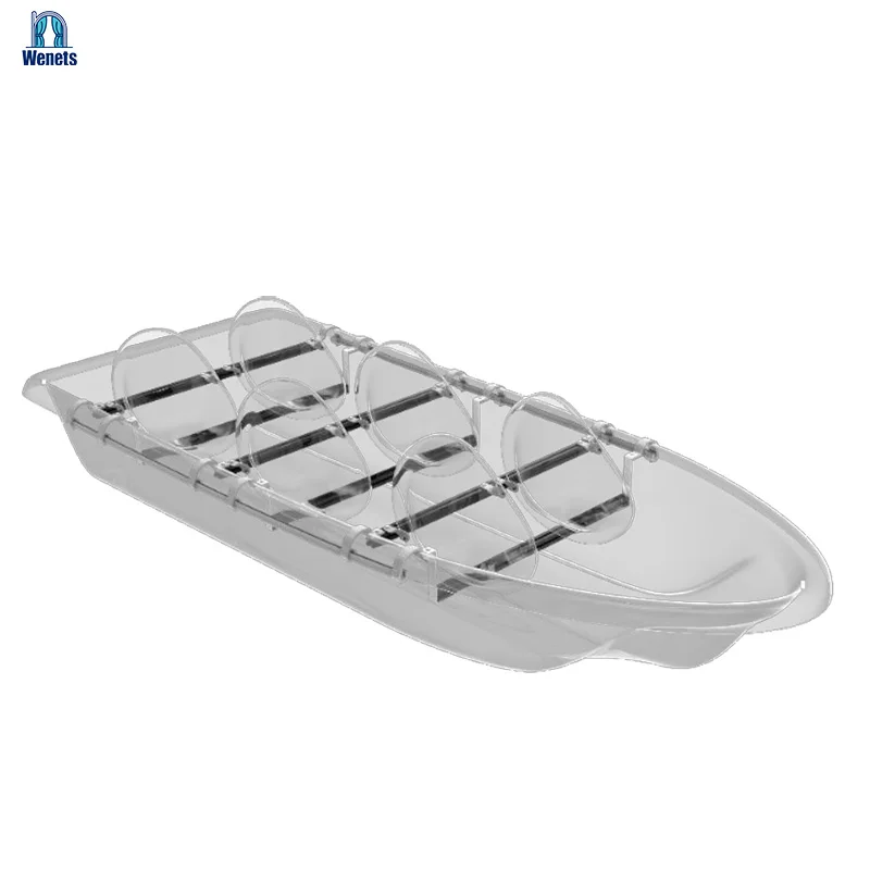 Wholesale Price Clear Kayak Boat Canoe Kayak Fishing Boat 2 People Transparent Kayak