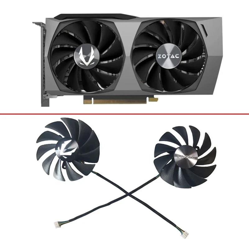 87MM GA92S2U RTX 3060 3060 TI Cooling Fan For ZOTAC GAMING GeForce RTX 3050 3060/ TI Twin Edge OC LHR Graphics Cooling Fan
