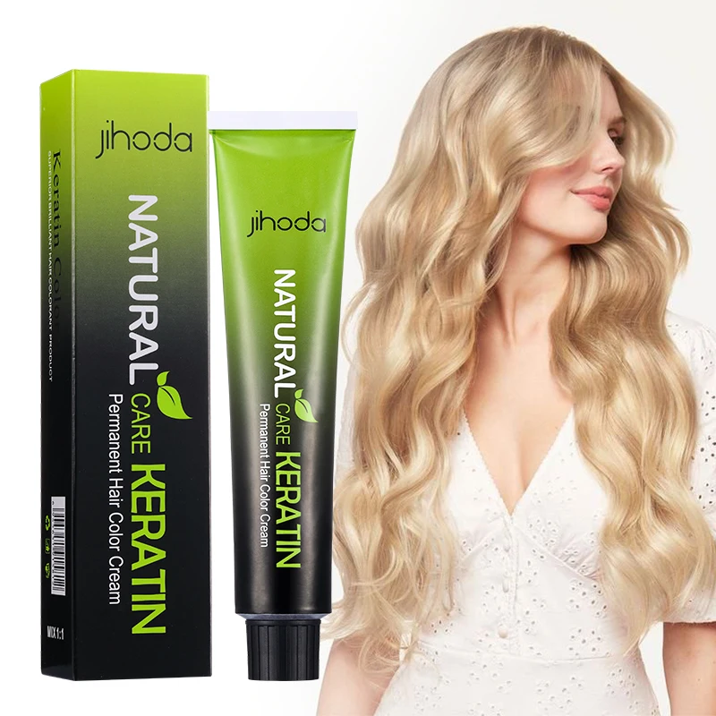 JIHODA Professional Halal Best Hair Color Cream Subaru Hair Color Cream/oem Permanent Hair Colour Dye Herbal 12 Color Available
