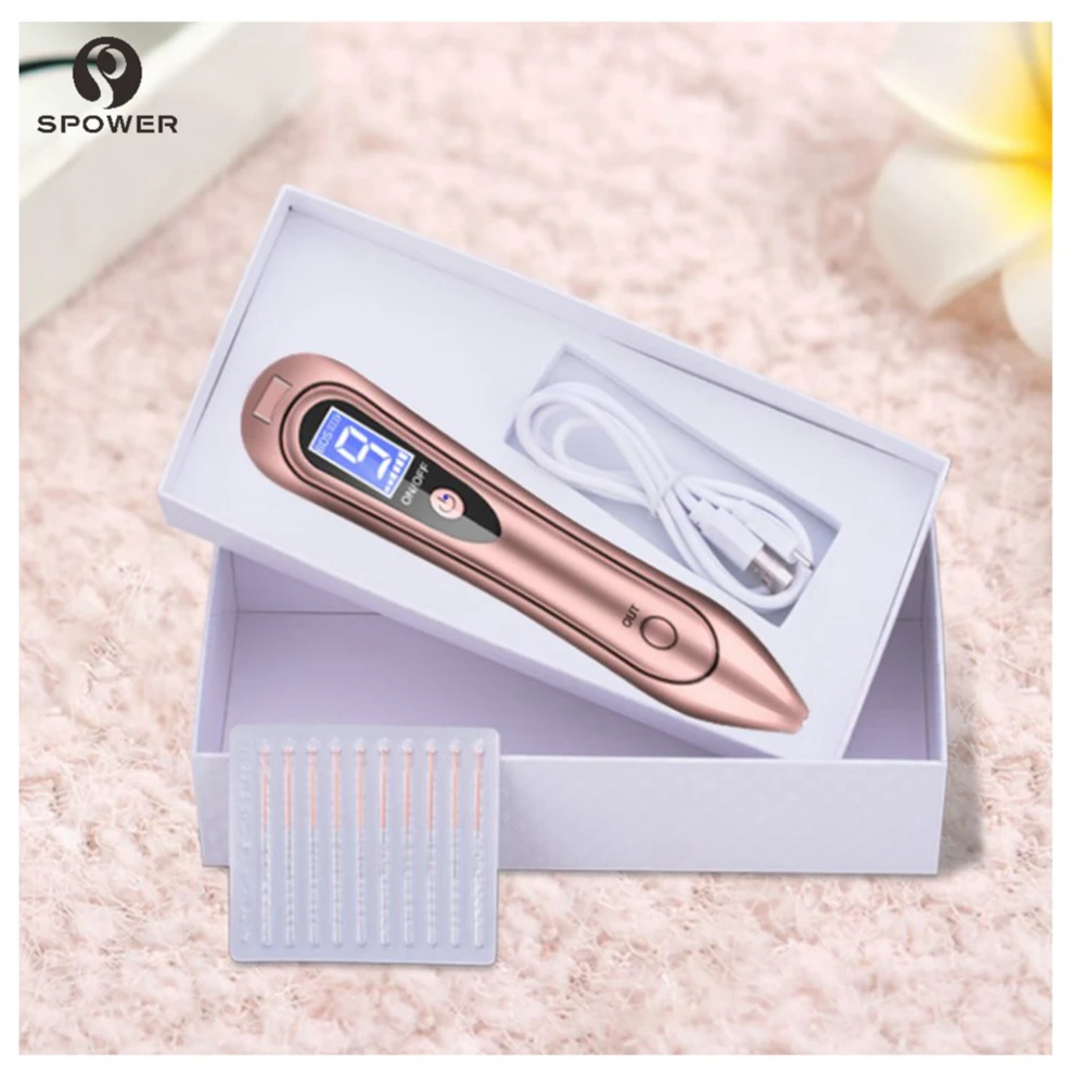 Moles And Dark Spots Remover Laser Pens Picosecond Pigmentation Removal Machine Portable 2 In 1 Plasma Mole Pen