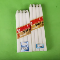 Pure Paraffin wax candle  church candle white candle wholesale