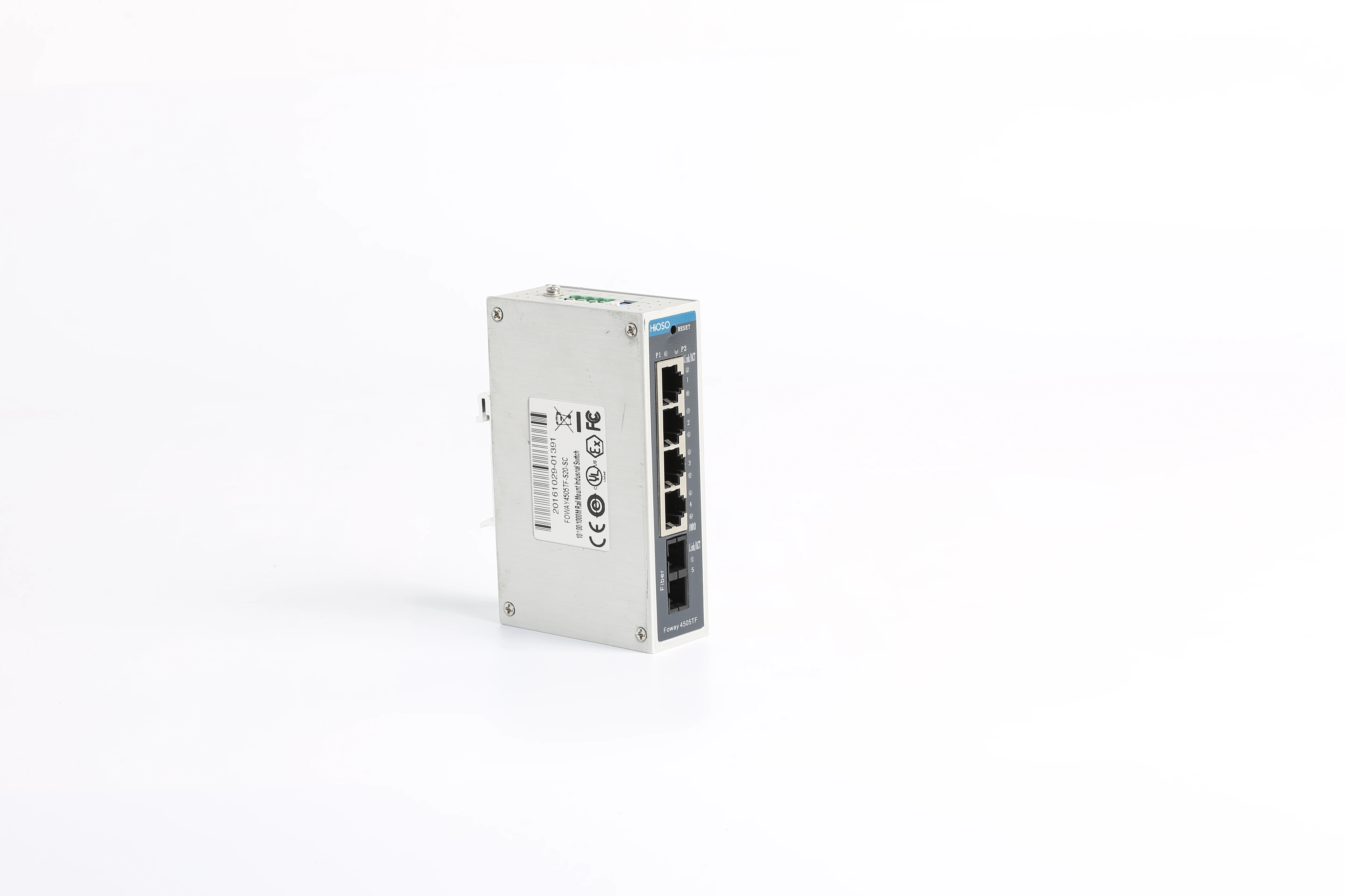 Гигабитный промышленной безопасности коммутатора Ethernet 10/100/1000 м 5-разъемное зарядное
