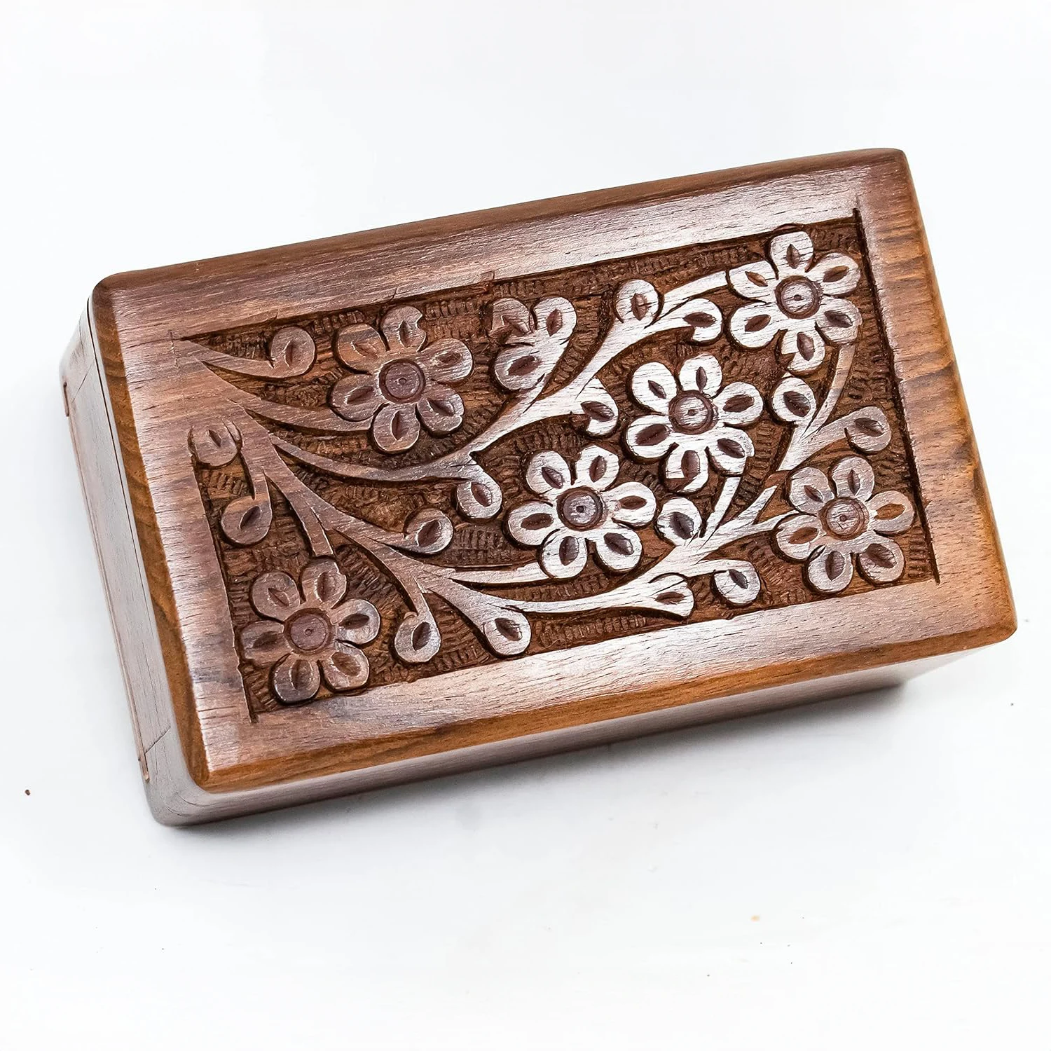 Hot Selling Funeral Small Wooden Pet Ashes Box Cremation Wooden Pet Urn