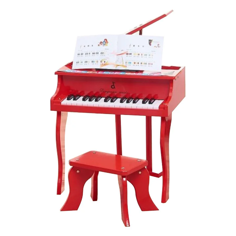 Новое Детское деревянное обучающее пианино 30 клавишное детское раннее образование музыкальный инструмент игрушка пианино