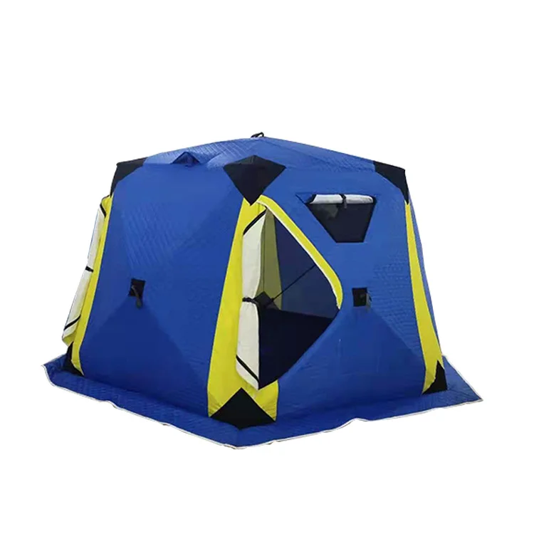 Wholesale Portable Folding Travel Tent Camping Outdoor Shelters Winter Thermal Insulated Ice Fishing Eskimo Tent For 2-3 Person