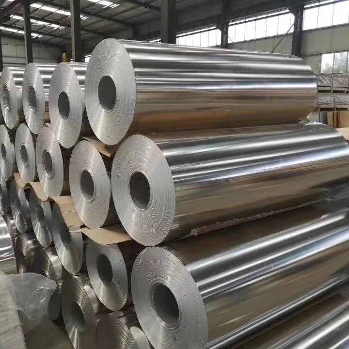 3003 8011 8079 30 12 micron food grade insulation aluminium foil coil roll