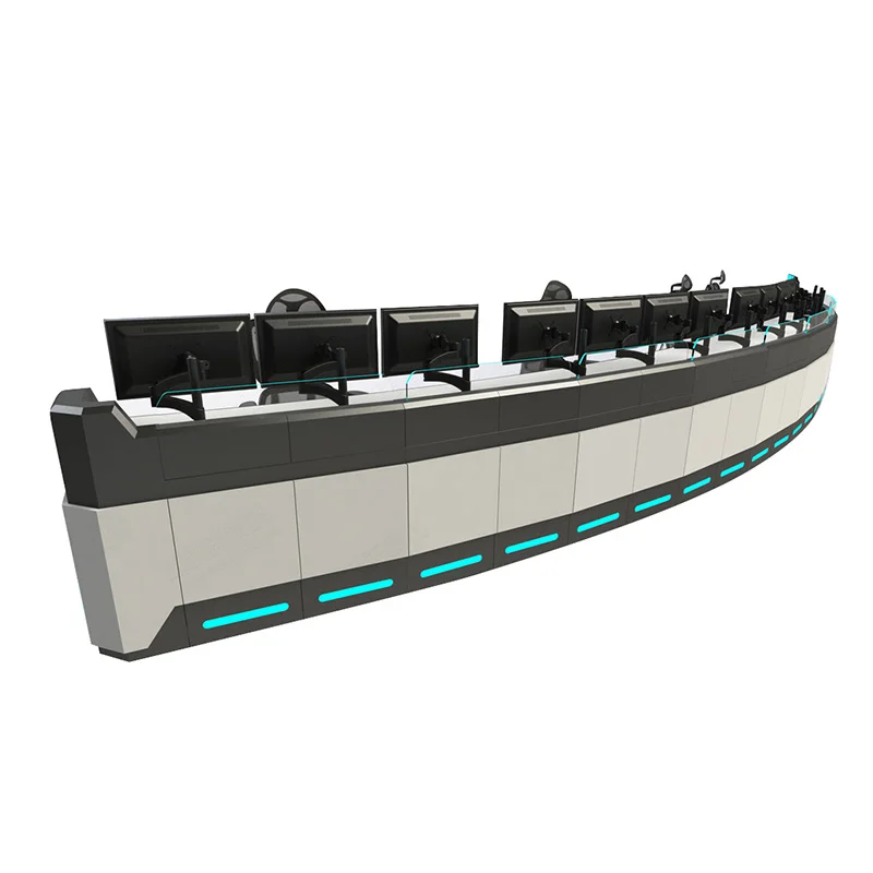 Kehua Fuwei Office Furniture Security Equipment Control Room Consoles Smart City Command Station Command Center Console