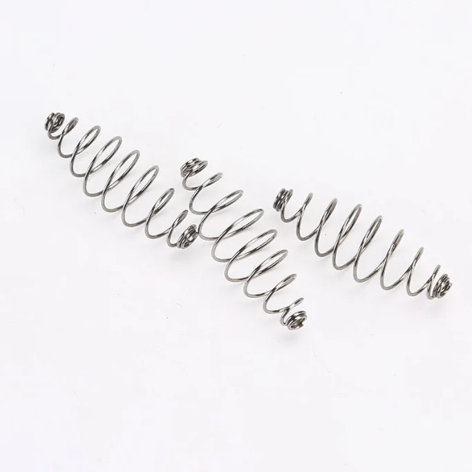 custom drum shape stainless steel compression load coil spring for fishing feeder