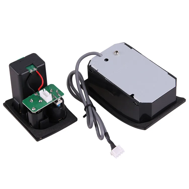 Acoustic Guitar Pickup EQ Preamp LCD Tuner Piezo Pickup Equalizer System Guitar Parts LC-5 5 Bands Active Black Electric Guitar