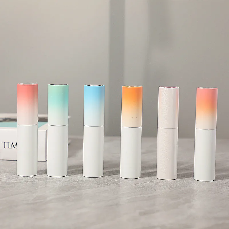 High quality Color gradient 10ml aluminum enclosure empty perfume refillable spray bottle