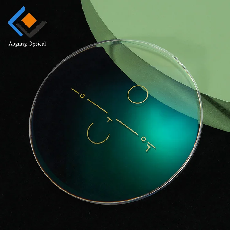 1.61 multifocal freeform progressive eyewear lenses optical hmc ar coating wholesale lenses manufacturer