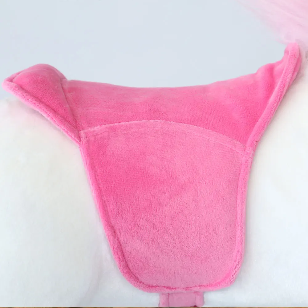 Soft plush ride on unicorn white uncirn with CE ASTM certification. A unicorn in mechanical horse series for girls