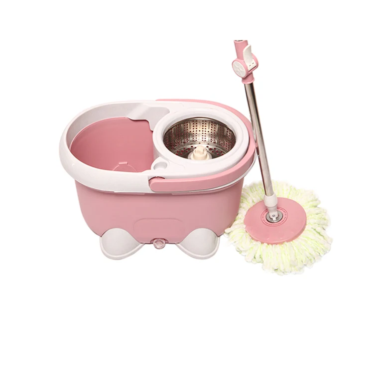 Flat Mop Room Cleaning Item Round 360 Spin Suppliers Spining Handle Spinning Floor Squeeze System Tool